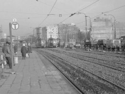 Warszawa skrzyżowanie ul. Towarowa, al. gen. Świerczewskiego i Okopowej