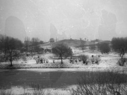 Warszawa park Moczydło, lata 80