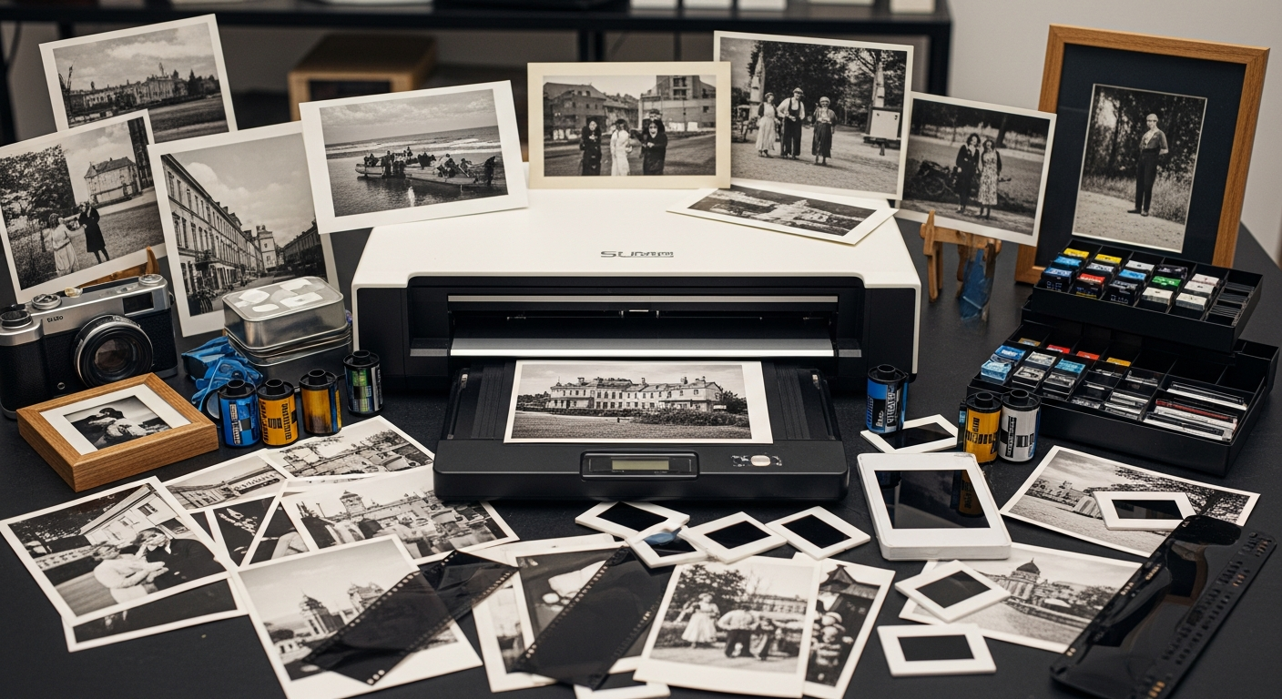 Warszawa Bielany profesjonalne skanowanie zdjęć i fotografii rodzinnych 