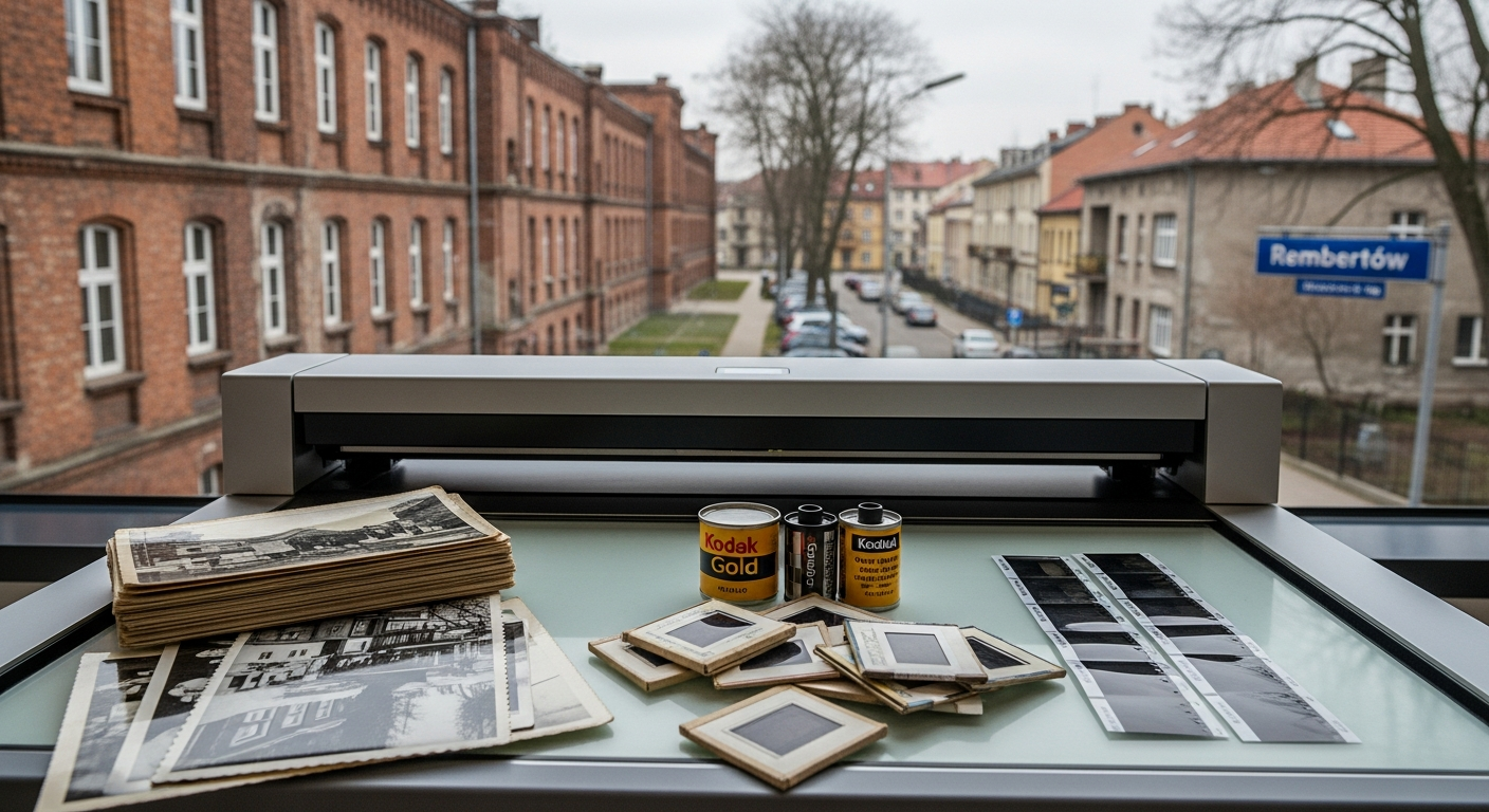 Skanowanie zdjęć, slajdów i negatywów w Rembertowie koło Warszawy